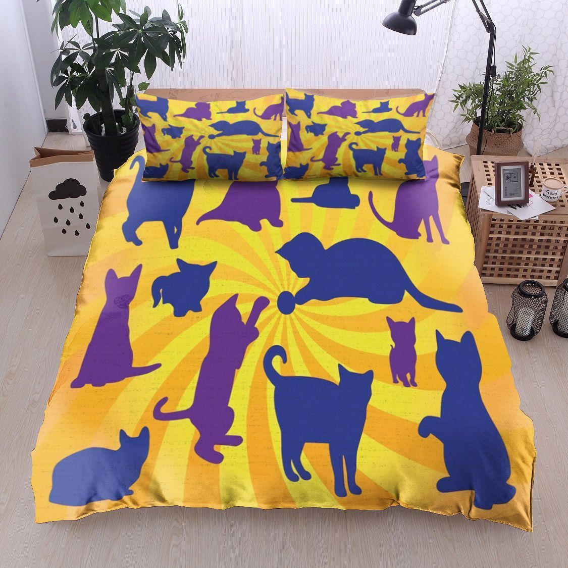 Cat Bedding Set