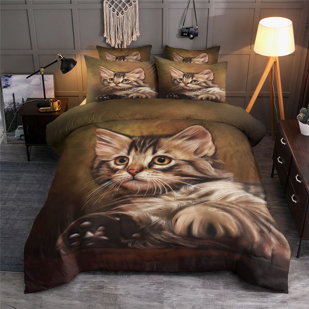 Cat Bedding Set