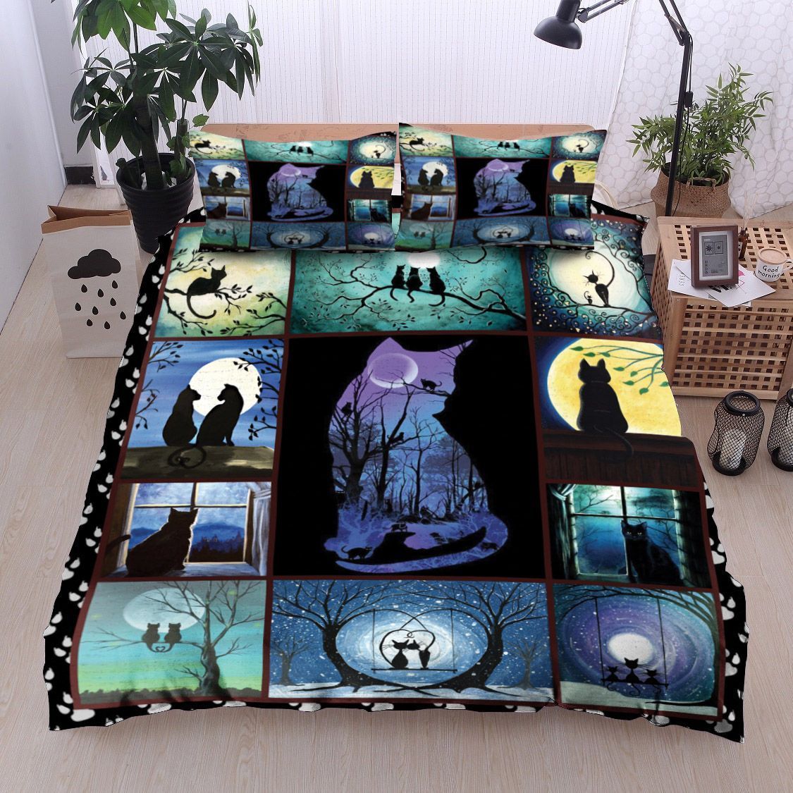 Cat Bedding Set