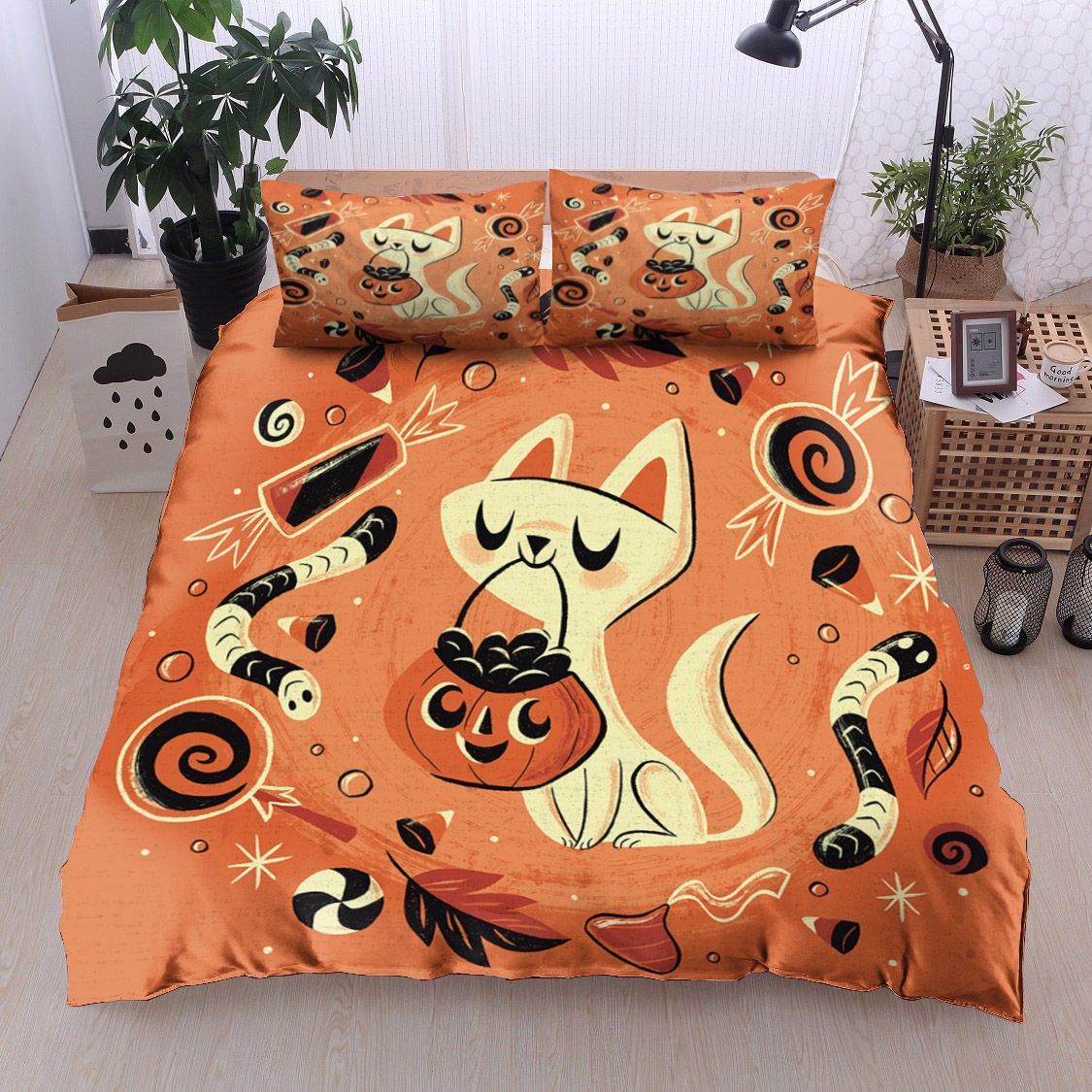 Cat Bedding Set