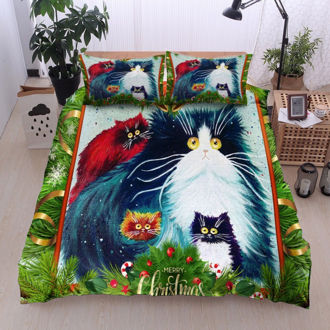 Cat Bedding Set