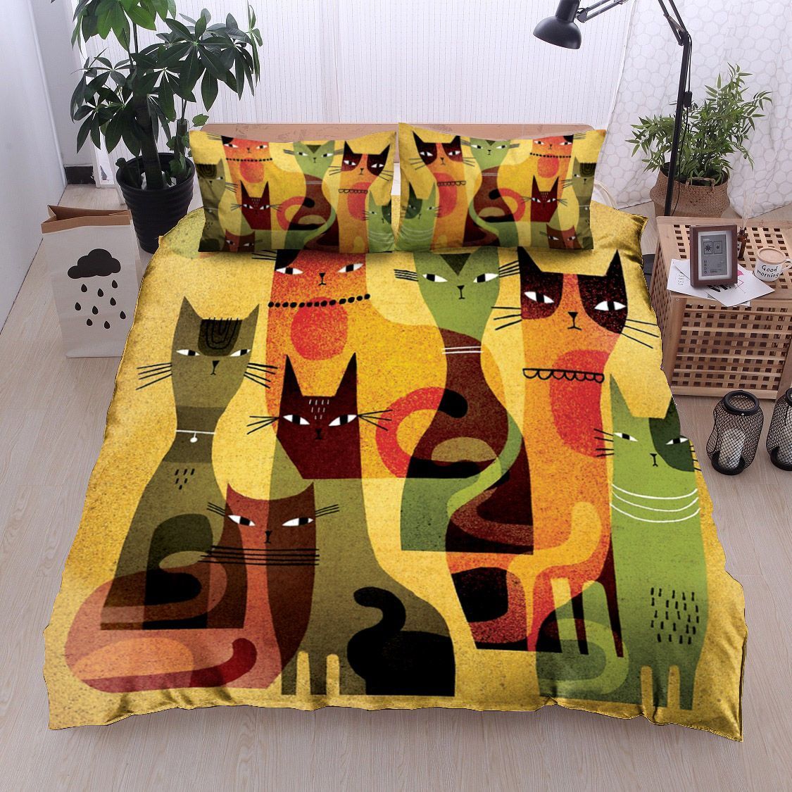 Cat Bedding Set