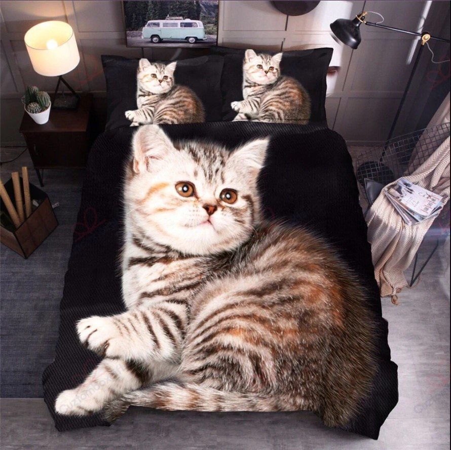 Cat Bedding Set