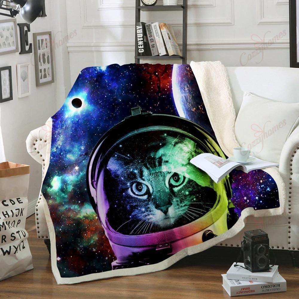 Cat Fleece Blanket