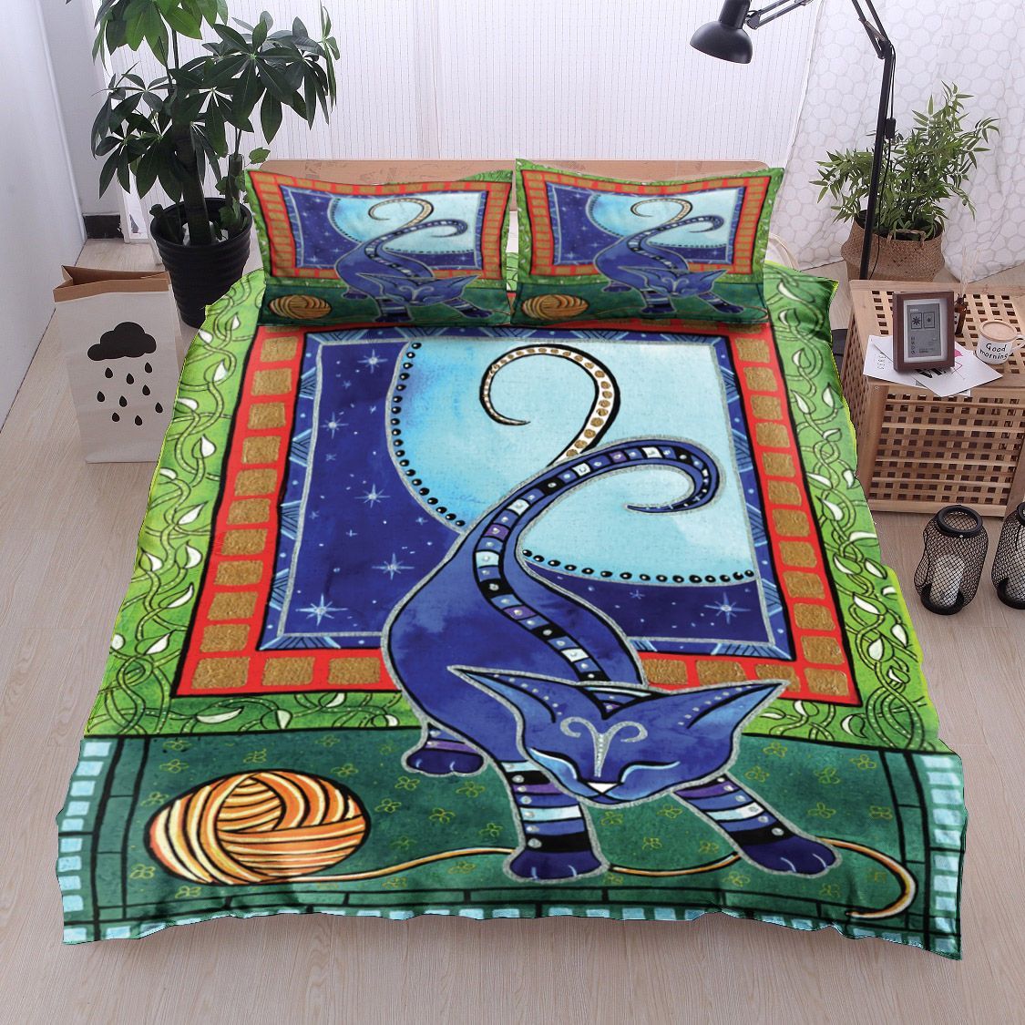 Cat Zodiac Bedding Set