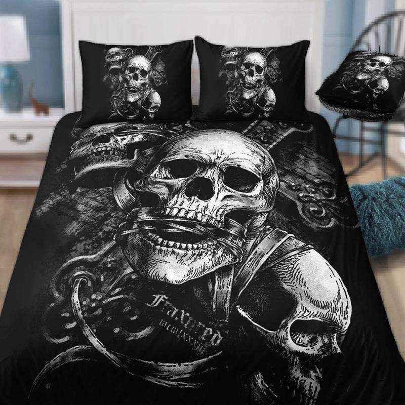 Catacombs Skul Bedding Set