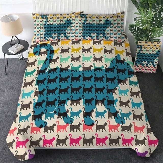 Cats A Lot Bedding Set