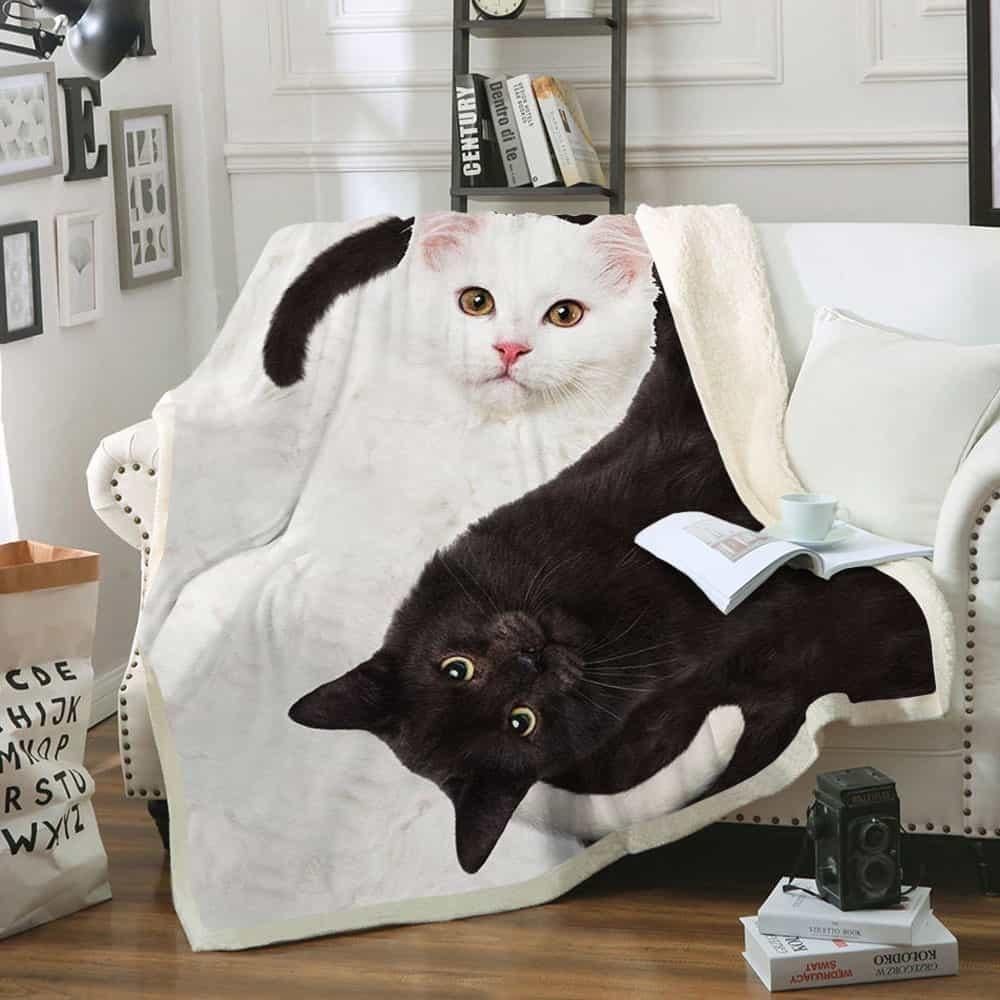 Cats Sherpa Fleece Blanket