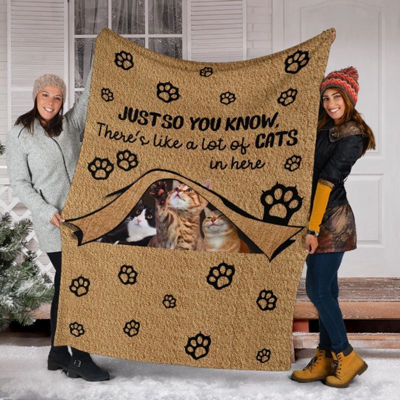 Cats Sherpa Fleece Blanket