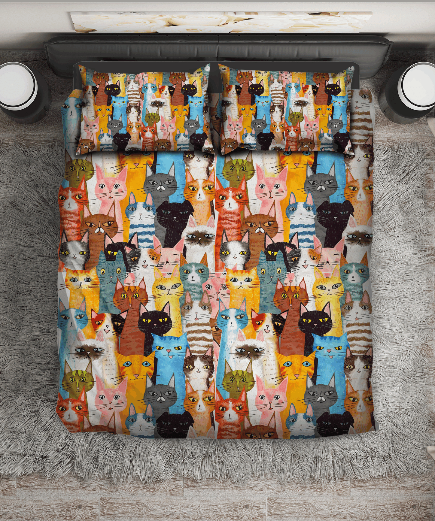 Cats Bedding Set
