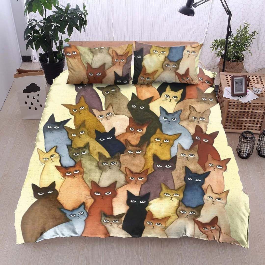 Cats Cute Bedding Set