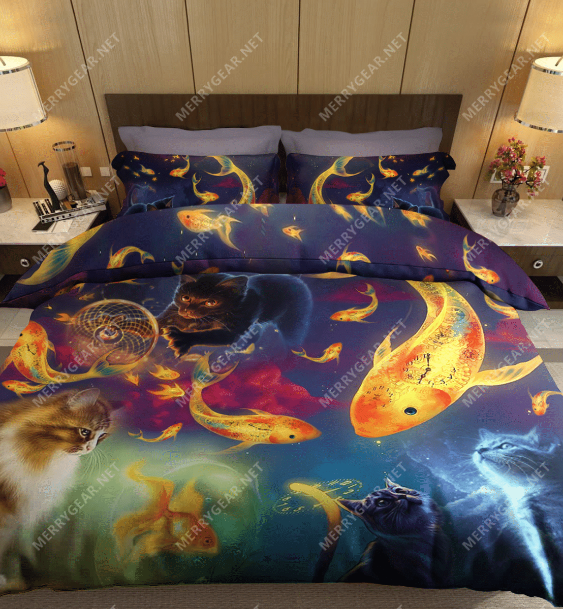 Cats Dream Bedding Set