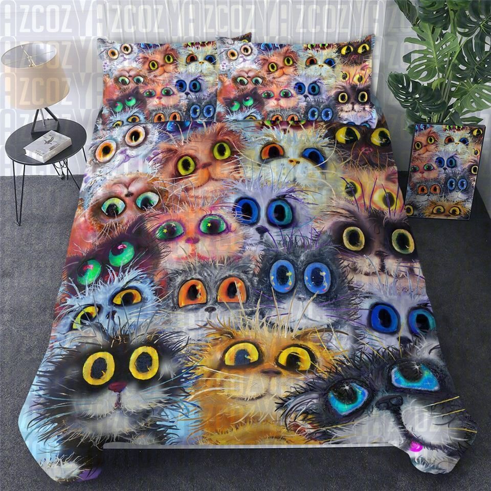 Cats Eyes Bedding Set