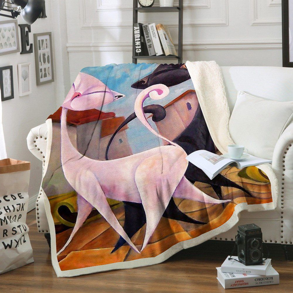 Cats Sherpa Fleece Blanket