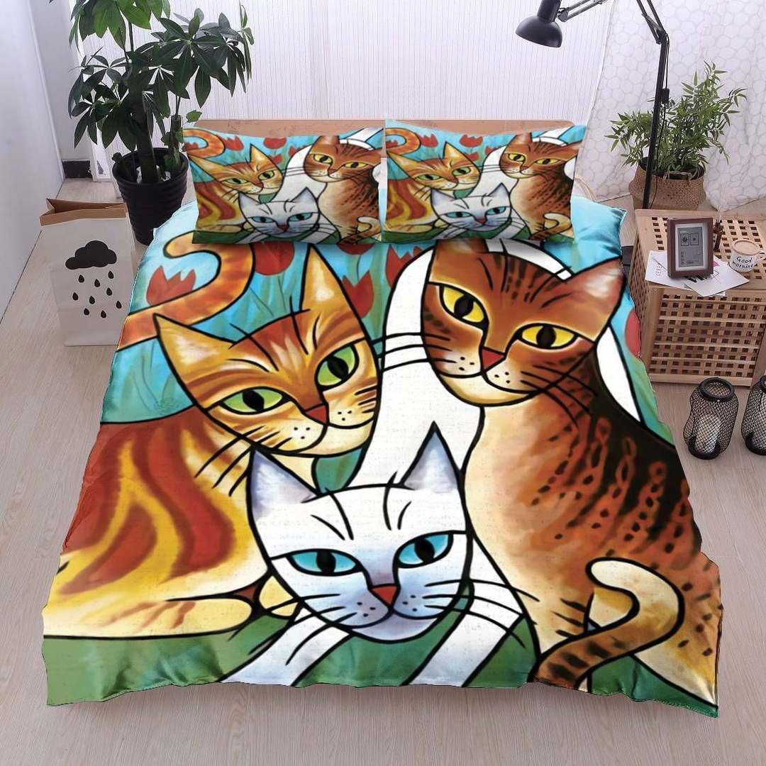 Cats Bedding Set