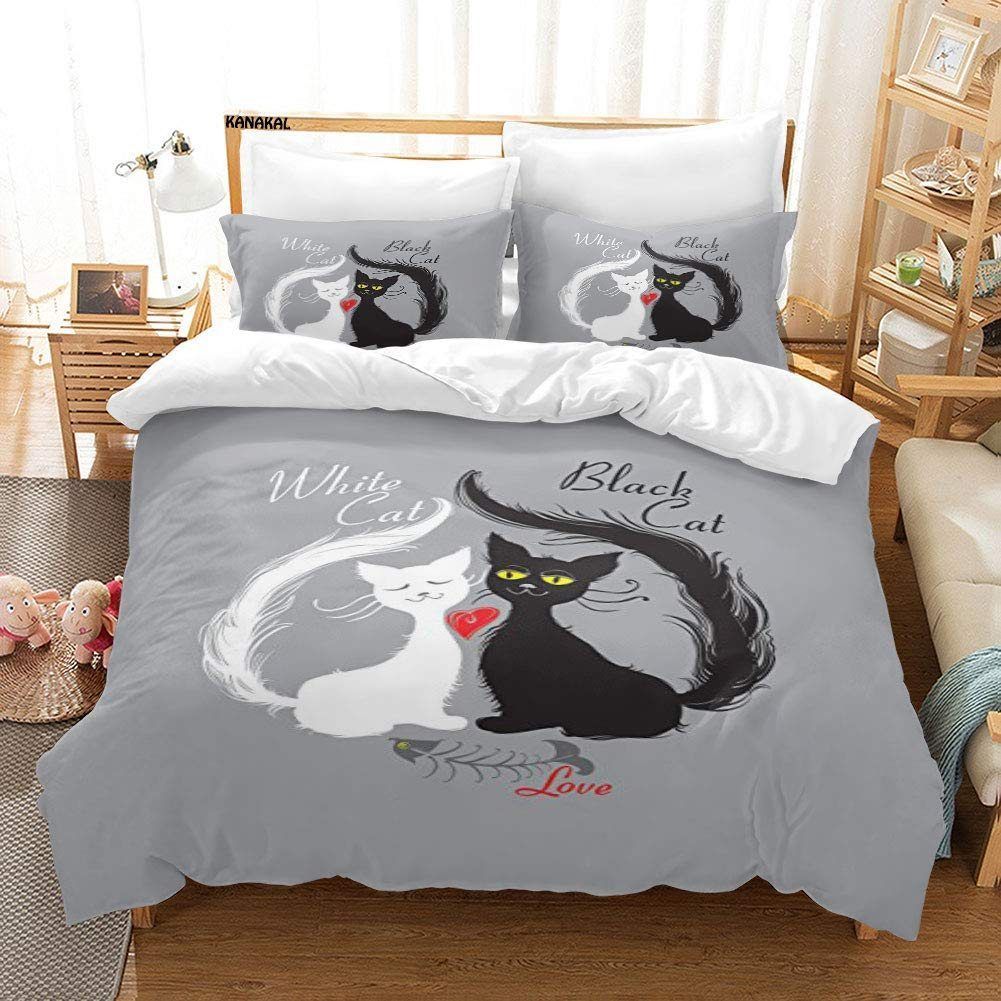 Cats In Love Bedding Set