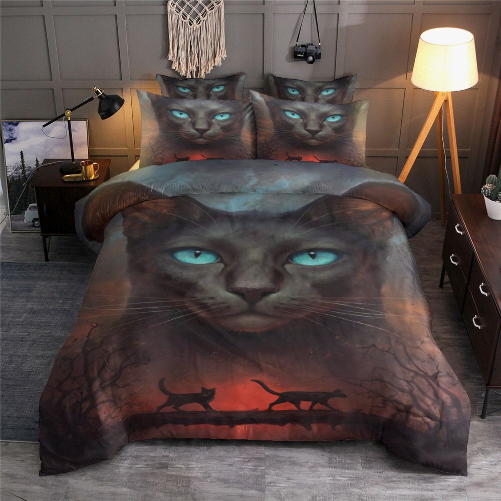 Cats In The Sunset Bedding Set