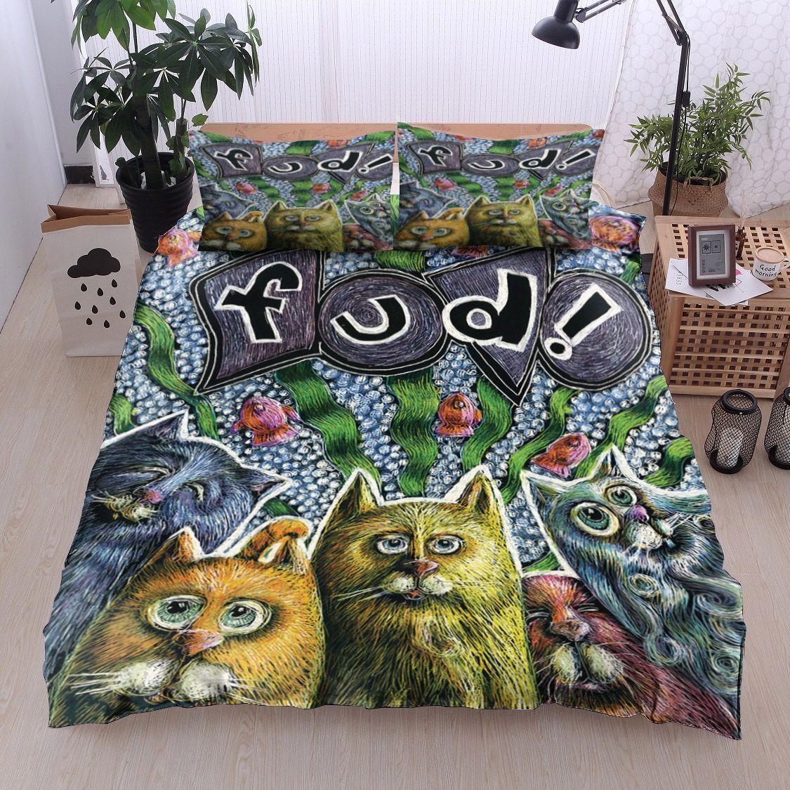 Cats Know It By Name Bedding Set