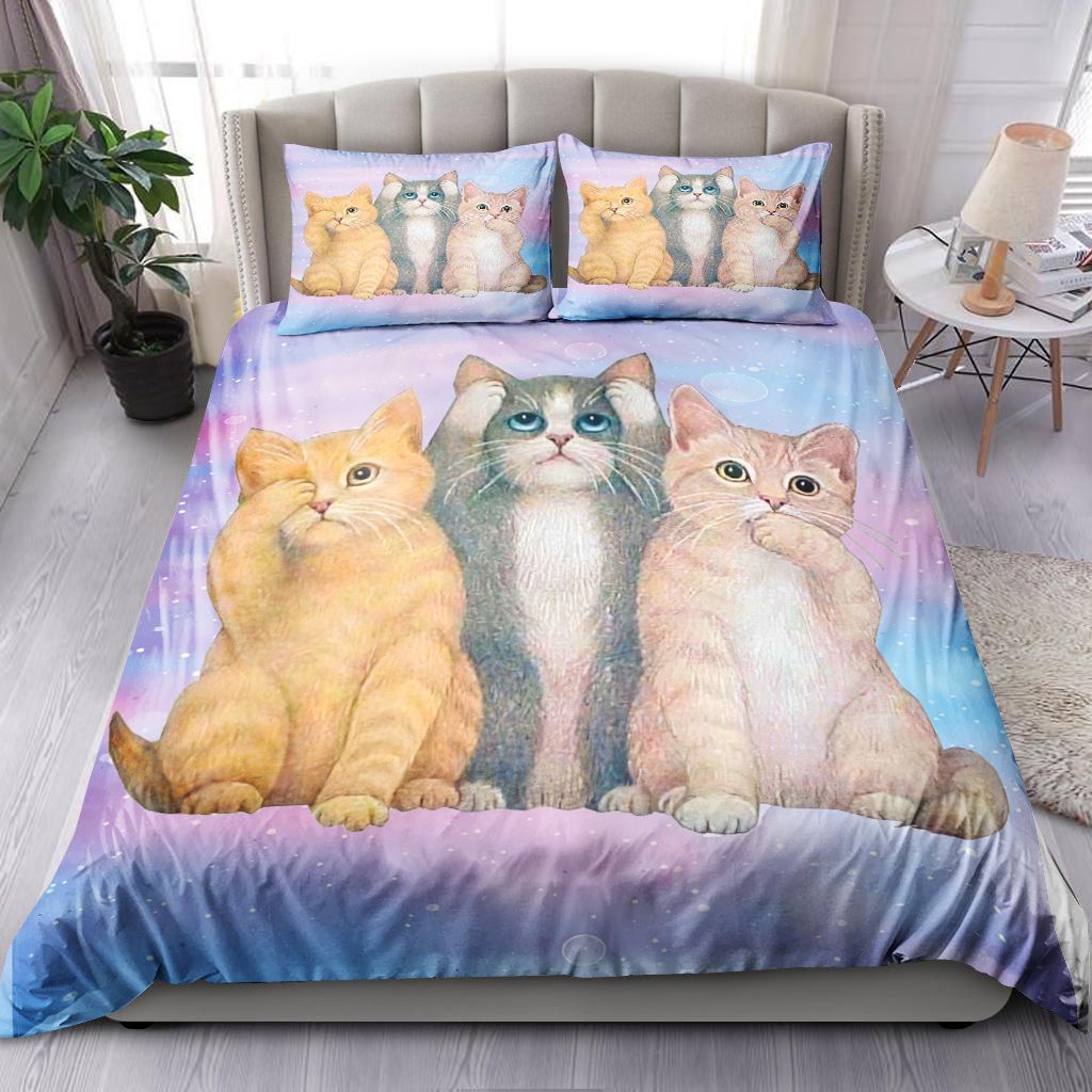 Cats Make Me Happy Bedding Set