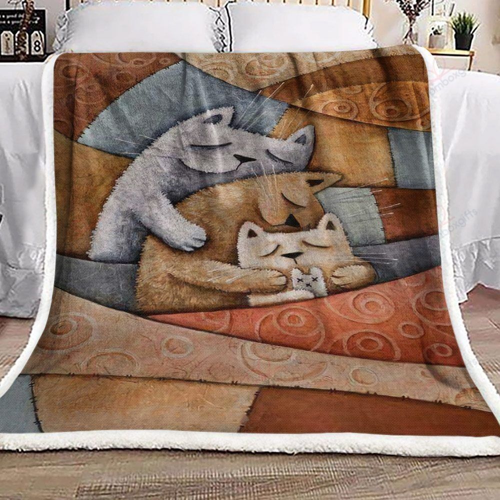 Cats Fleece Blanket
