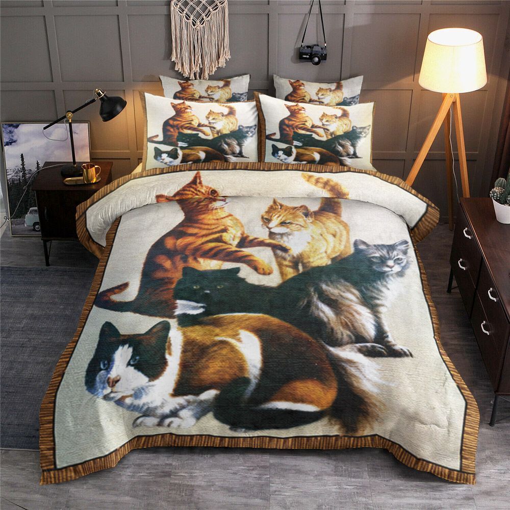 Cats Bedding Set