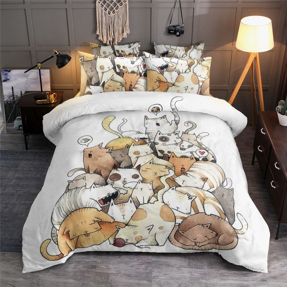 Cats Bedding Set