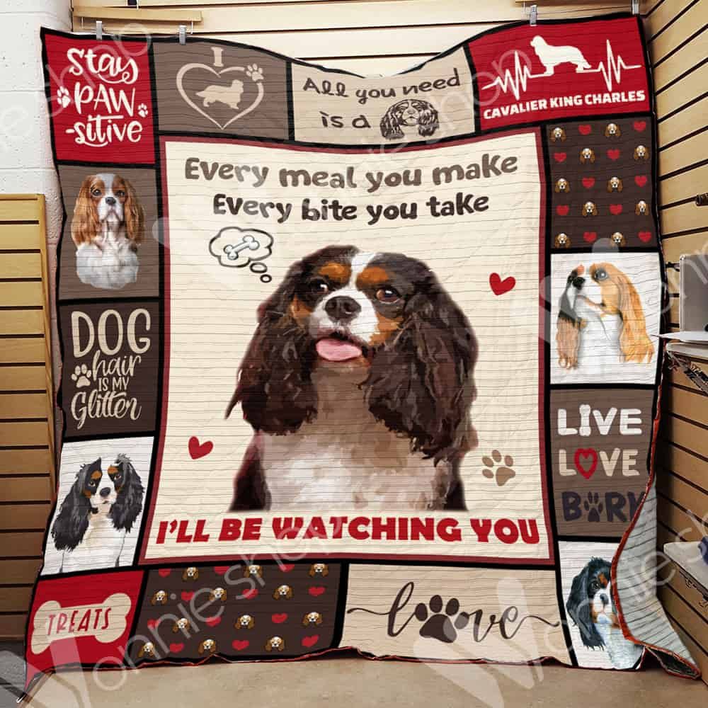 Cavalier King Charles Spaniel Dog Blanket LNT0512032 Quilt Blanket