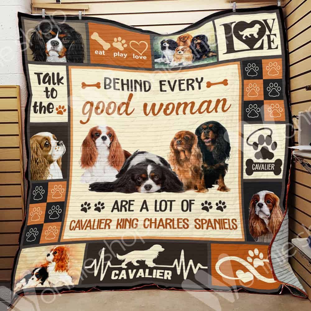 Cavalier King Charles Spaniel Dog Blanket LNT1012009 Quilt Blanket