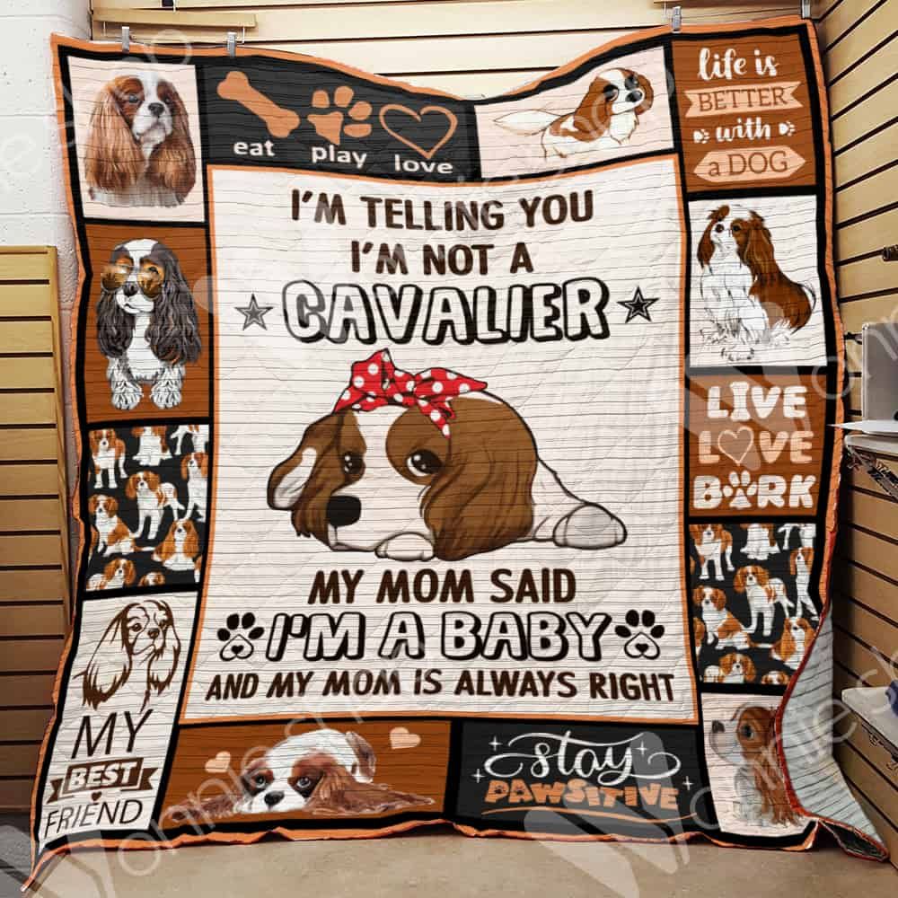 Cavalier King Charles Spaniel Dog Blanket LNT1012039 Quilt Blanket