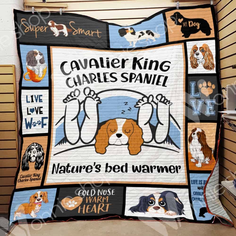 Cavalier King Charles Spaniel Dog Blanket LNT1012040 Quilt Blanket