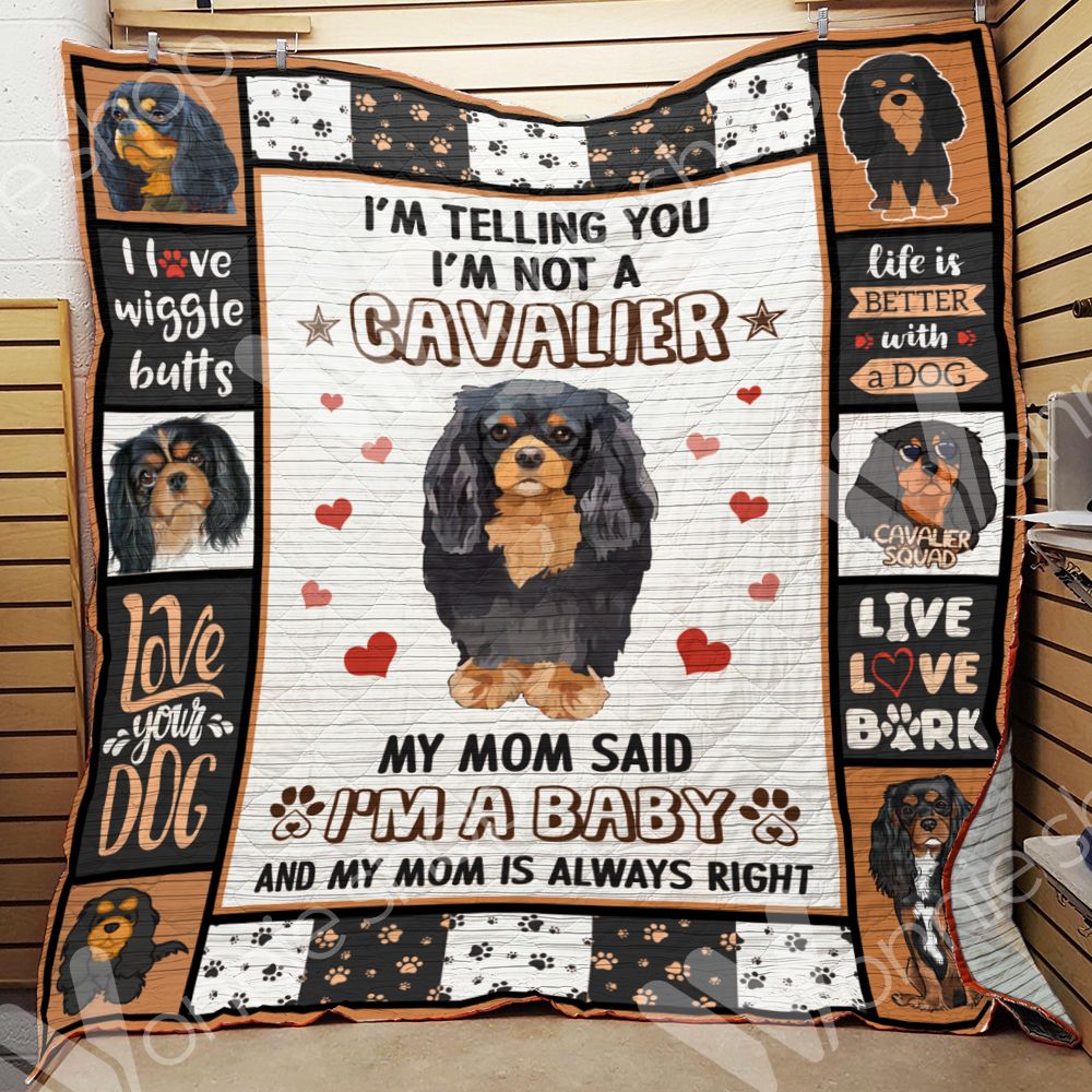 Cavalier King Charles Spaniel Dog Blanket LNT1012119 Quilt Blanket
