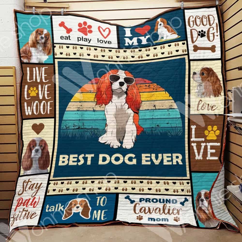 Cavalier King Charles Spaniel Dog Blanket LNT1512006 Quilt Blanket