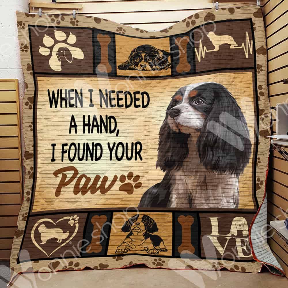 Cavalier King Charles Spaniel Dog Blanket LNT1512029 Quilt Blanket