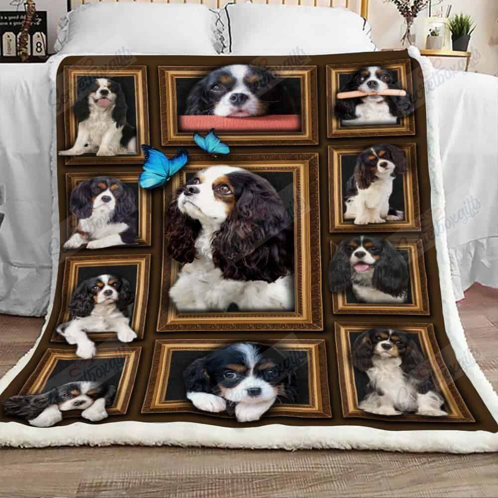 Cavalier King Charles Spaniel Fleece Blanket