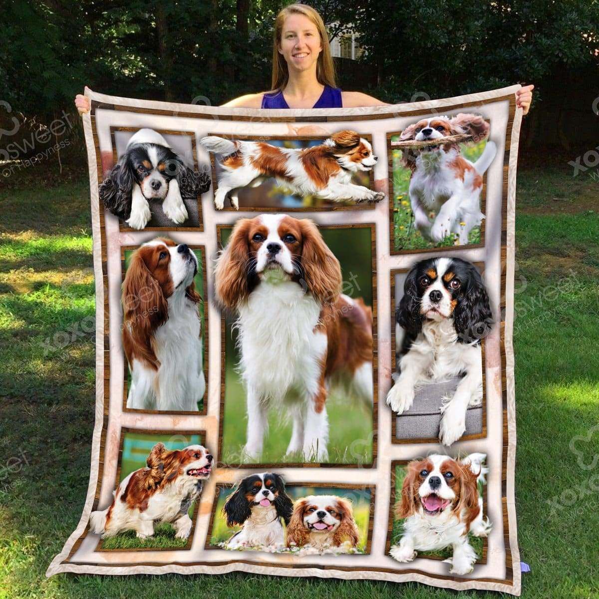 Cavalier King Charles Spaniel  Quilt Blanket DHC13124064VT