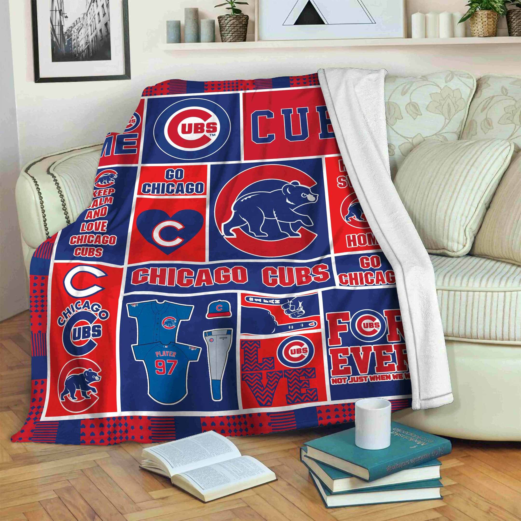 CCGC Sherpa Fleece Blanket Sleepy