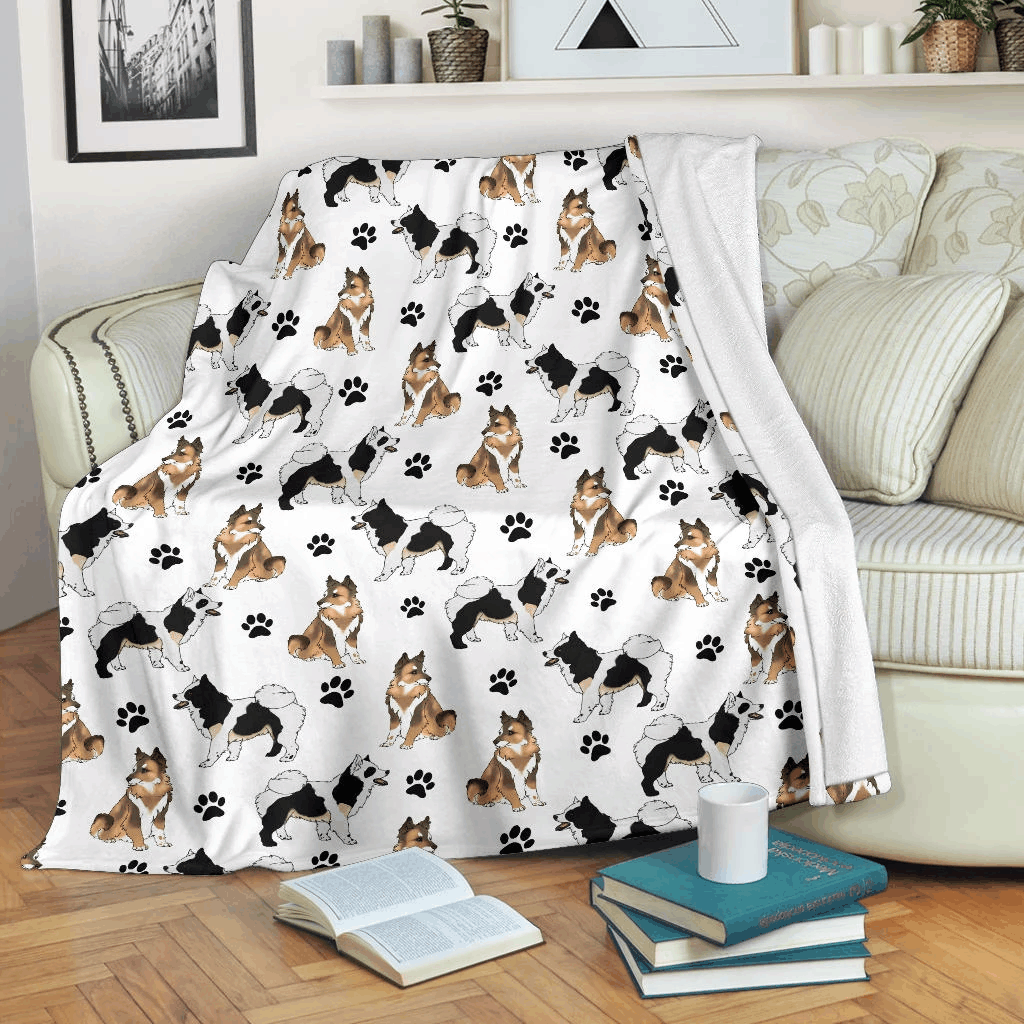 Celandic Sheepdog Sherpa Fleece Blanket