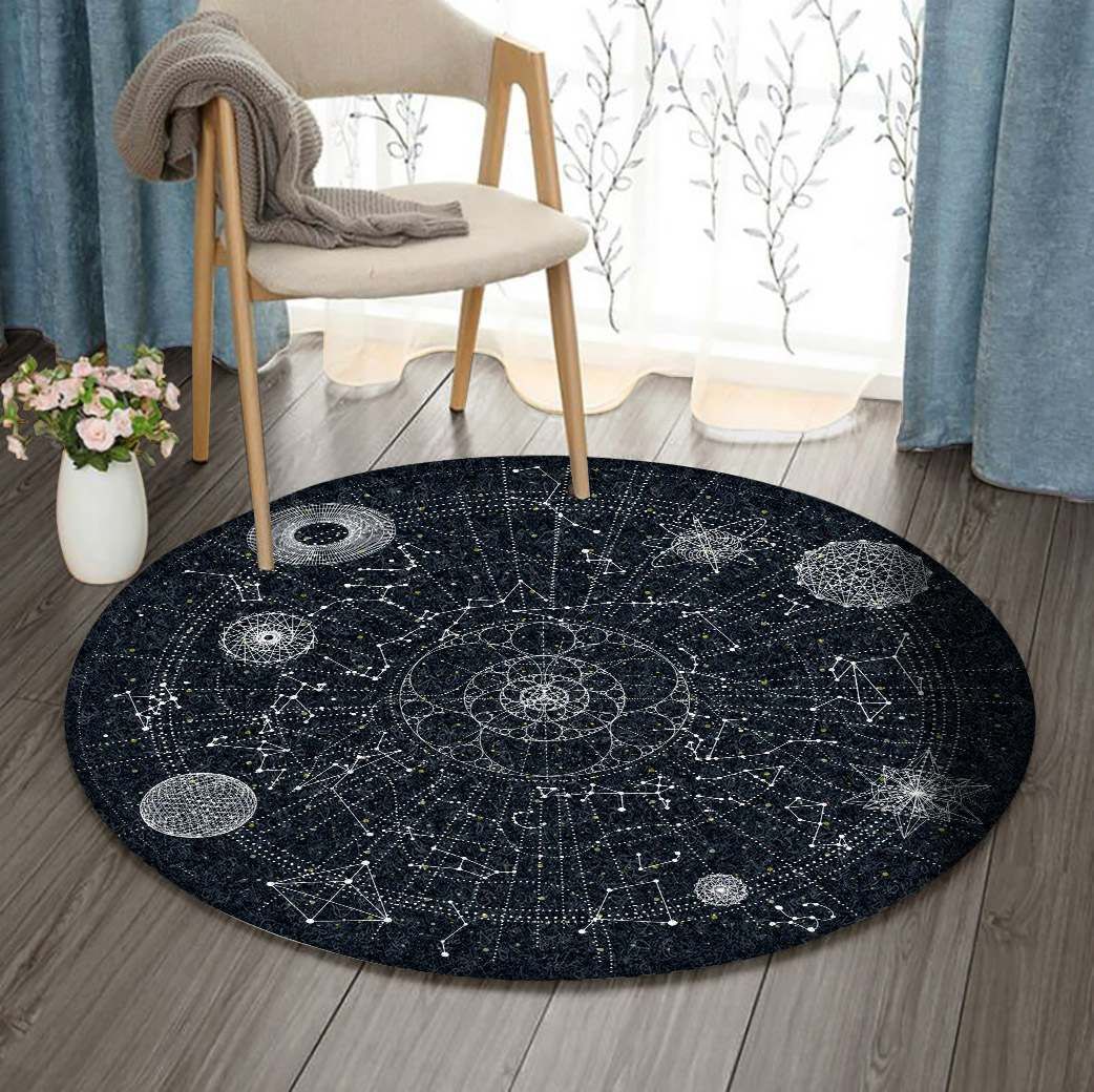 Celestial Round Carpet