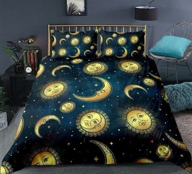Celestial Moon And Sun Bedding Set