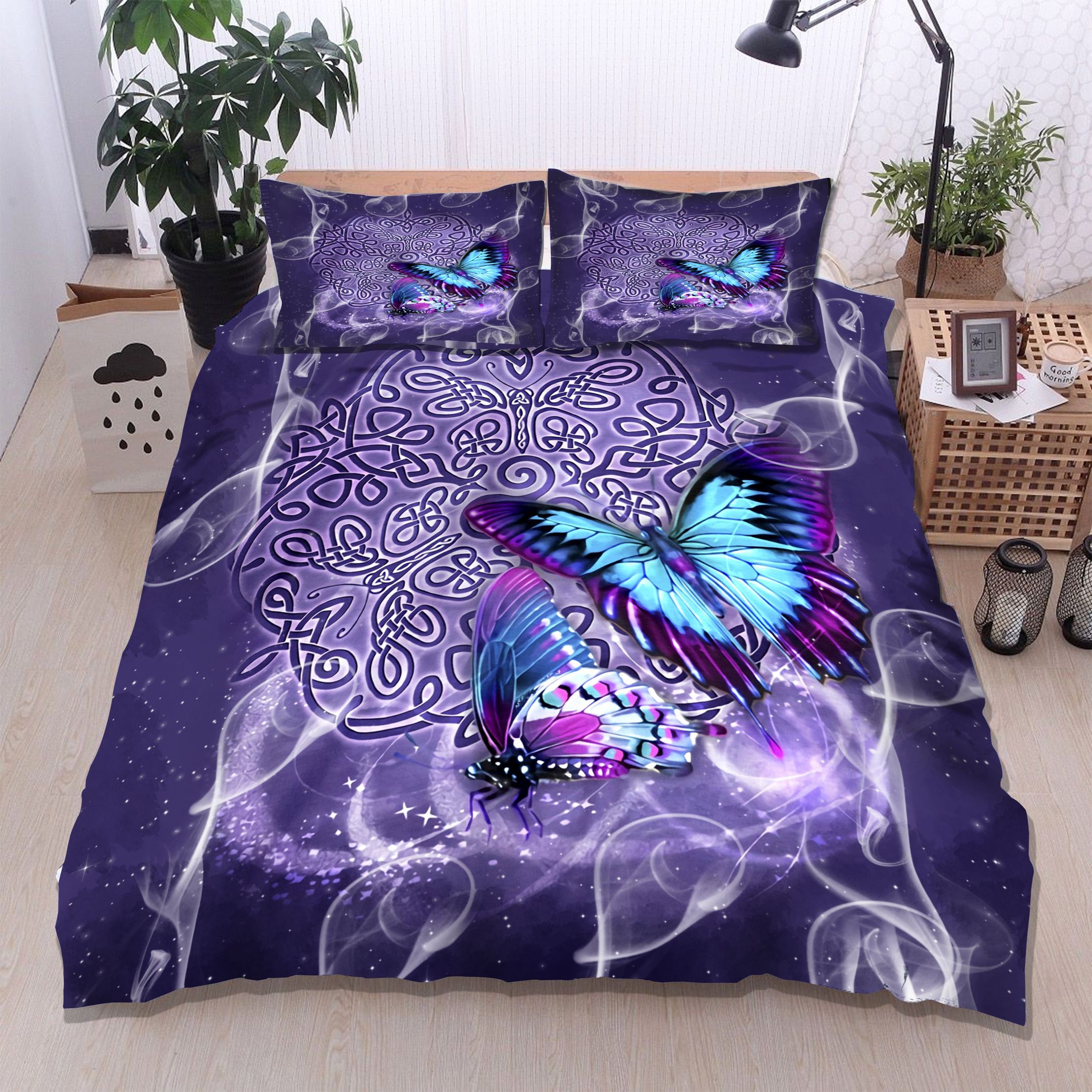 Celtic Butterfly Bedding Set