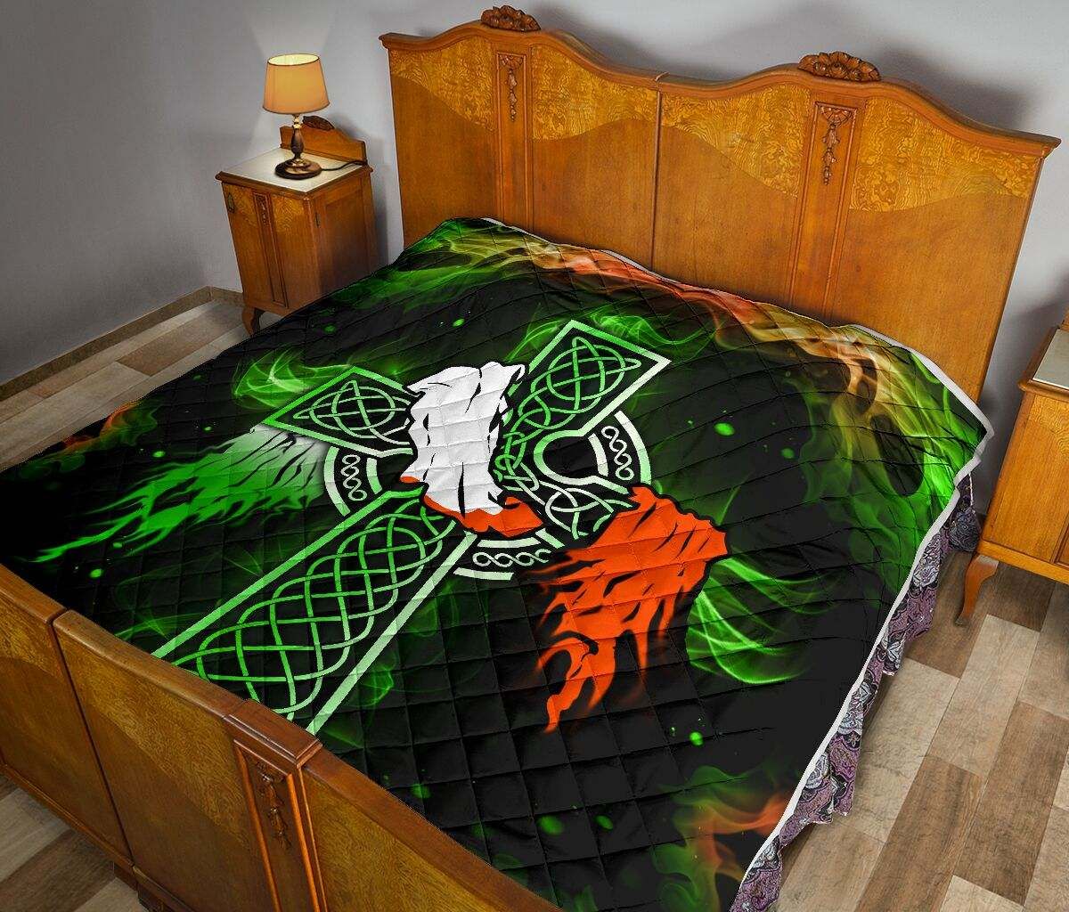 Celtic Cross Smoke Quilt DHC281111479DD