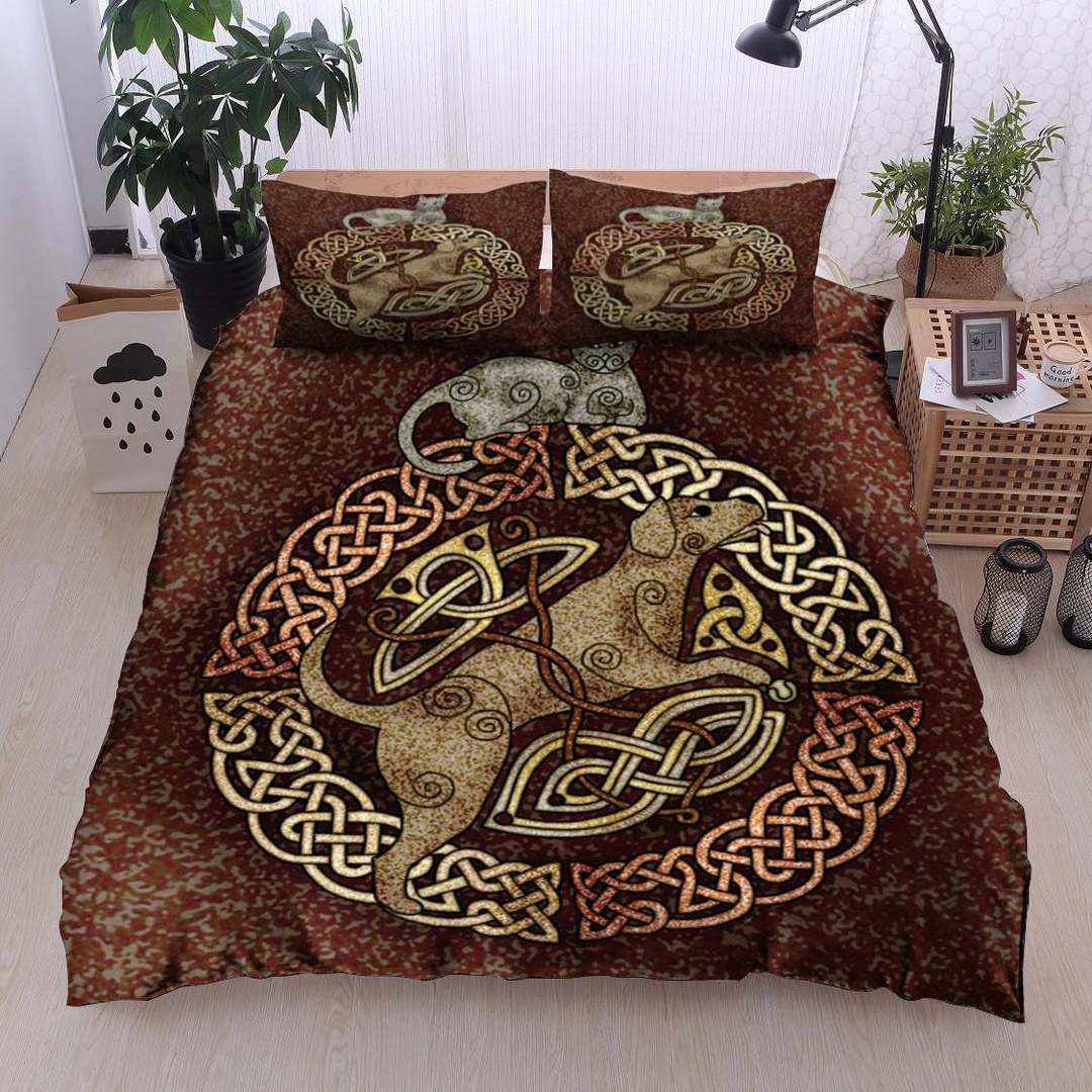 Celtic Dog And Cat Bedding Set
