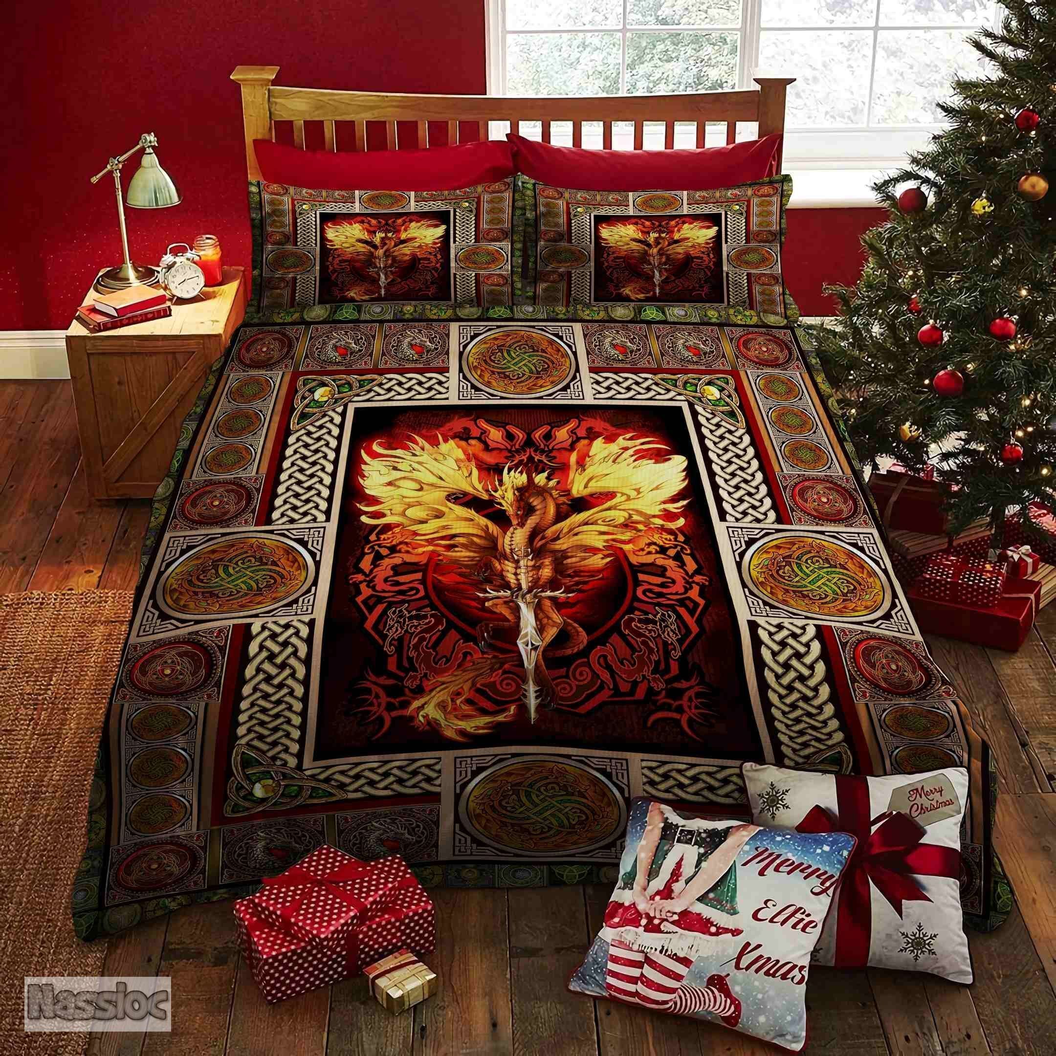Celtic Dragon Bedding Set