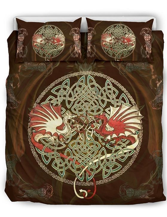 Celtic Dragon Bedding Set