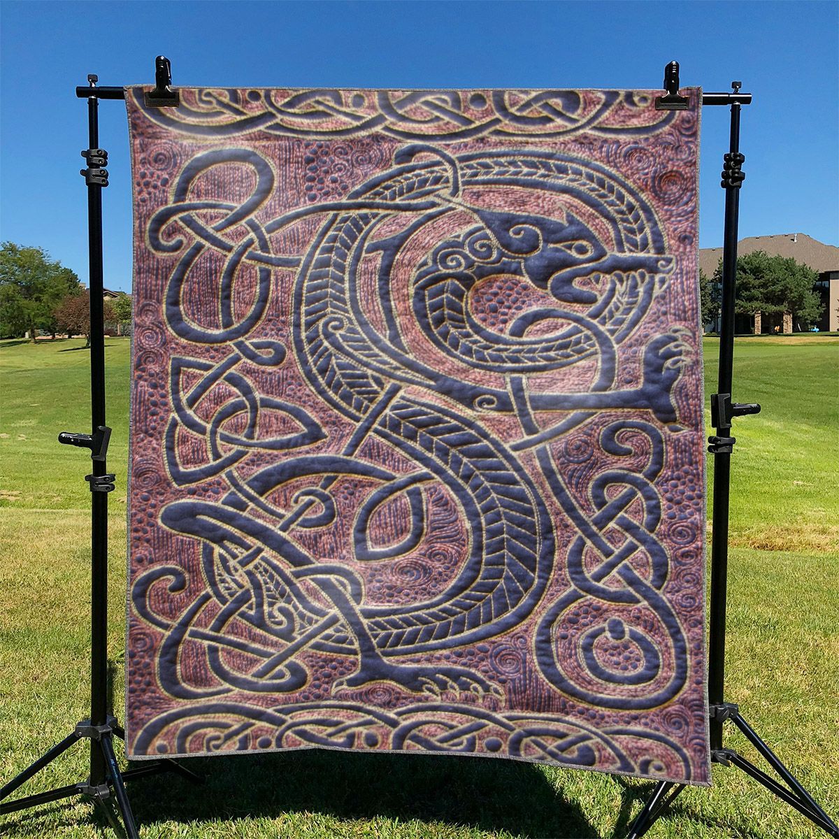 Celtic Dragon GS0109019OD Quilt Blanket