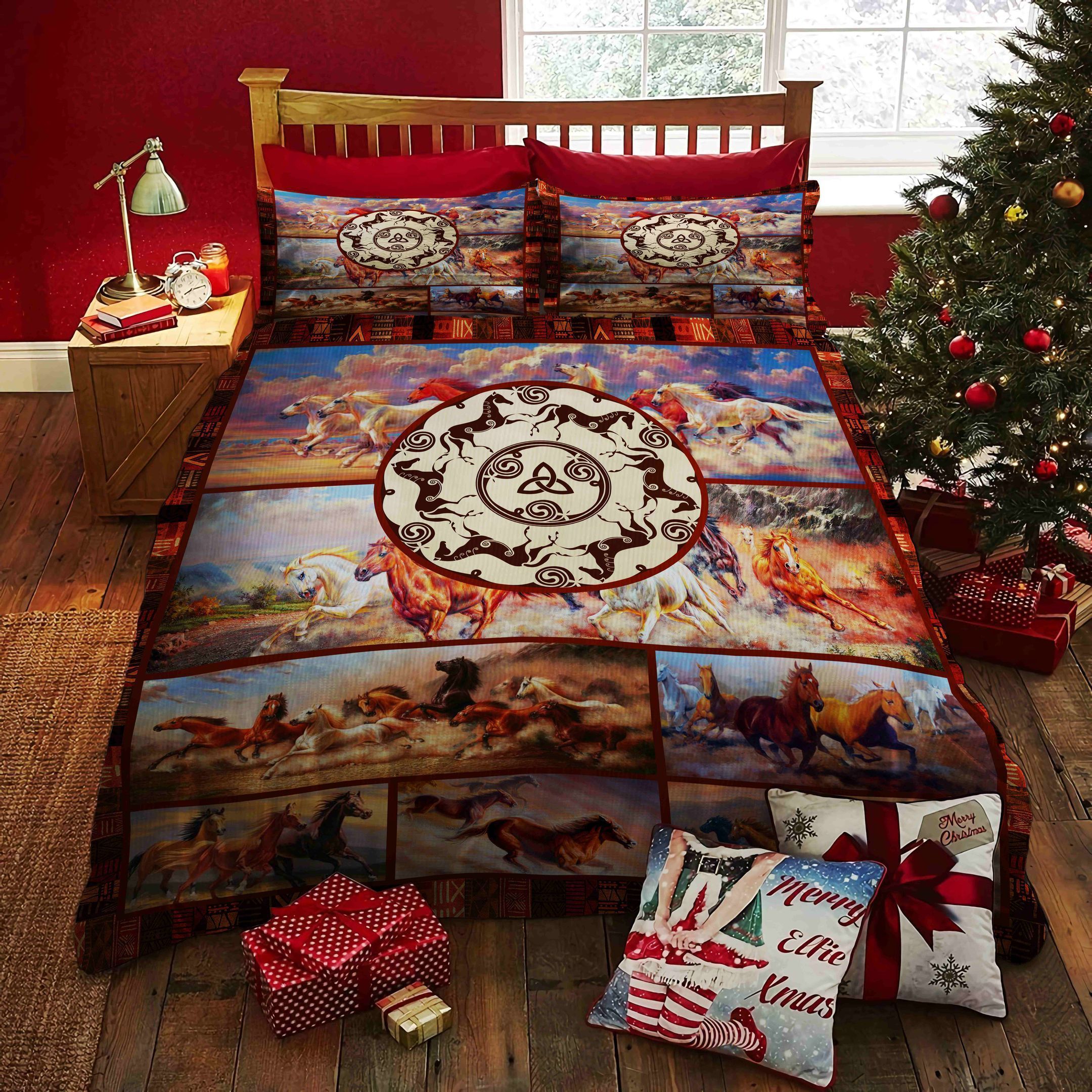 Celtic Horse Bedding Set