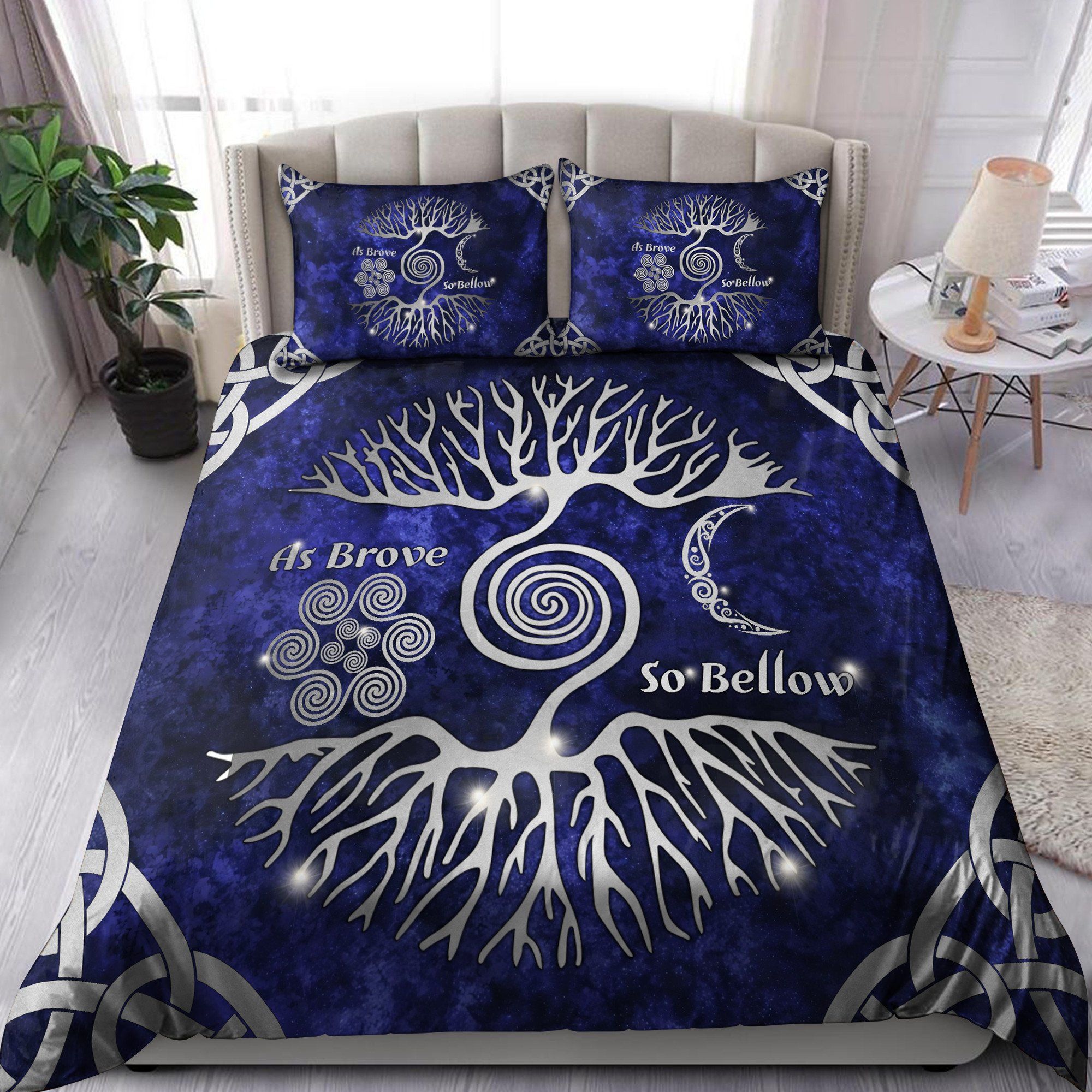 Celtic Irish Tree Of Life St Patrick’s Day Bedding Set