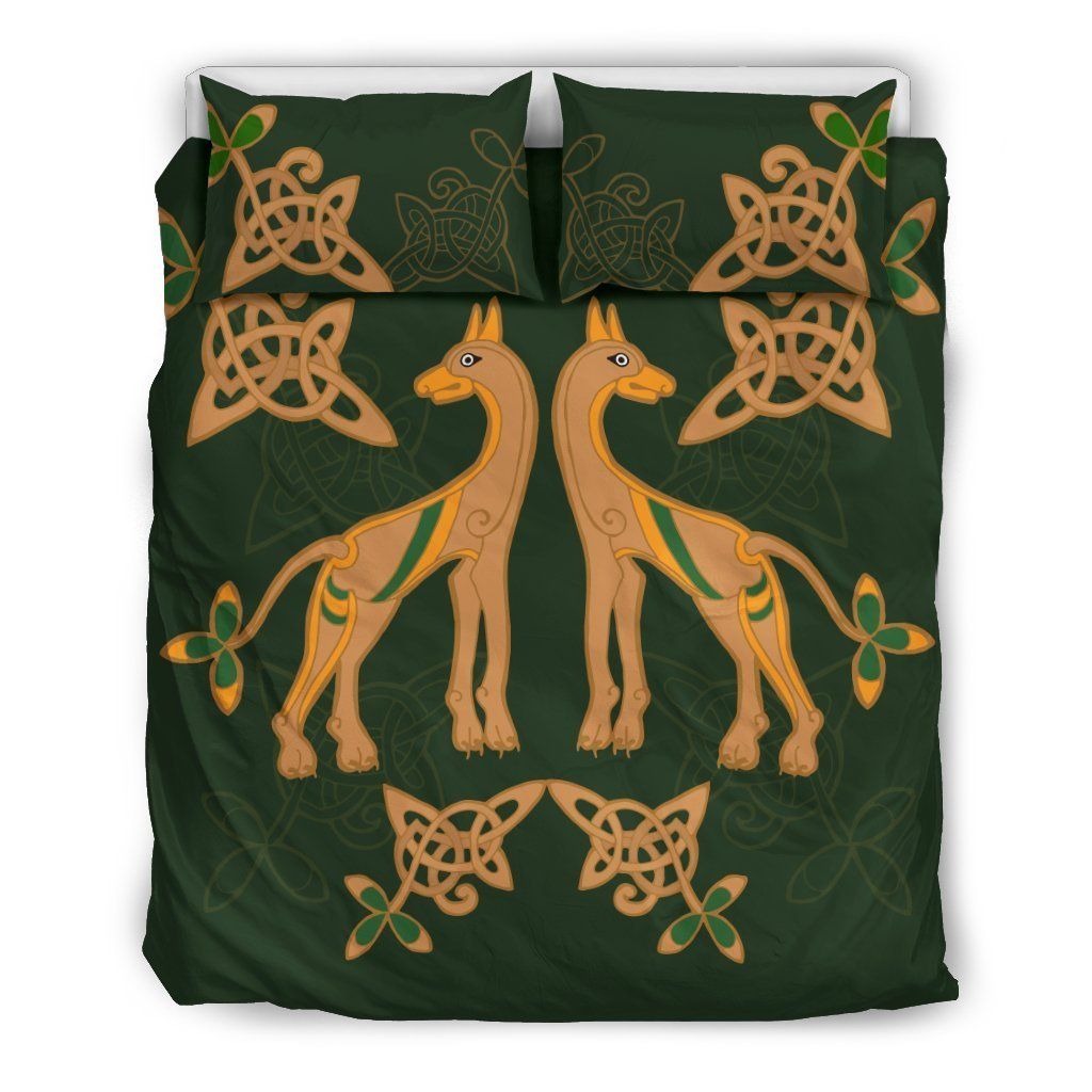 Celtic Irish With Knots And Clovers Shamrock St. Patrick’s Day Bedding Set
