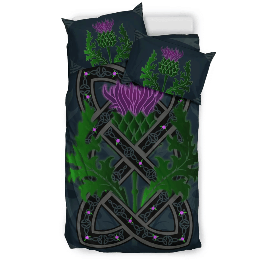 Celtic Myth Thistle Bedding Set