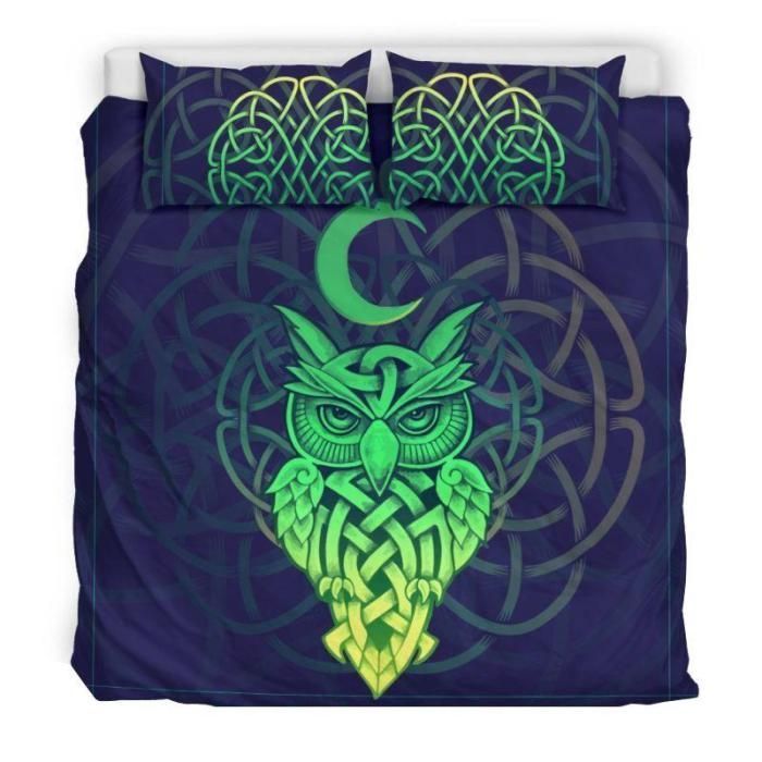 Celtic Owl Bedding Set